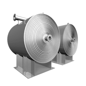 Spiral plate heat exchanger
