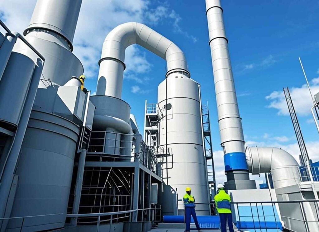 Waste Gas Treatment System for Pharmaceutical Manufacturing