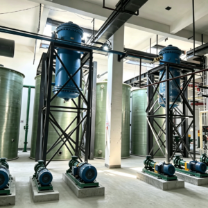 Silicon carbide heat exchanger for aggressive acids and high-temperature duties where metals fail. Custom-engineered to your process.