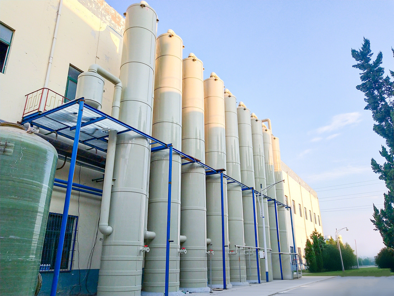 acid alkali pollution control equipment - wet scrubber system
