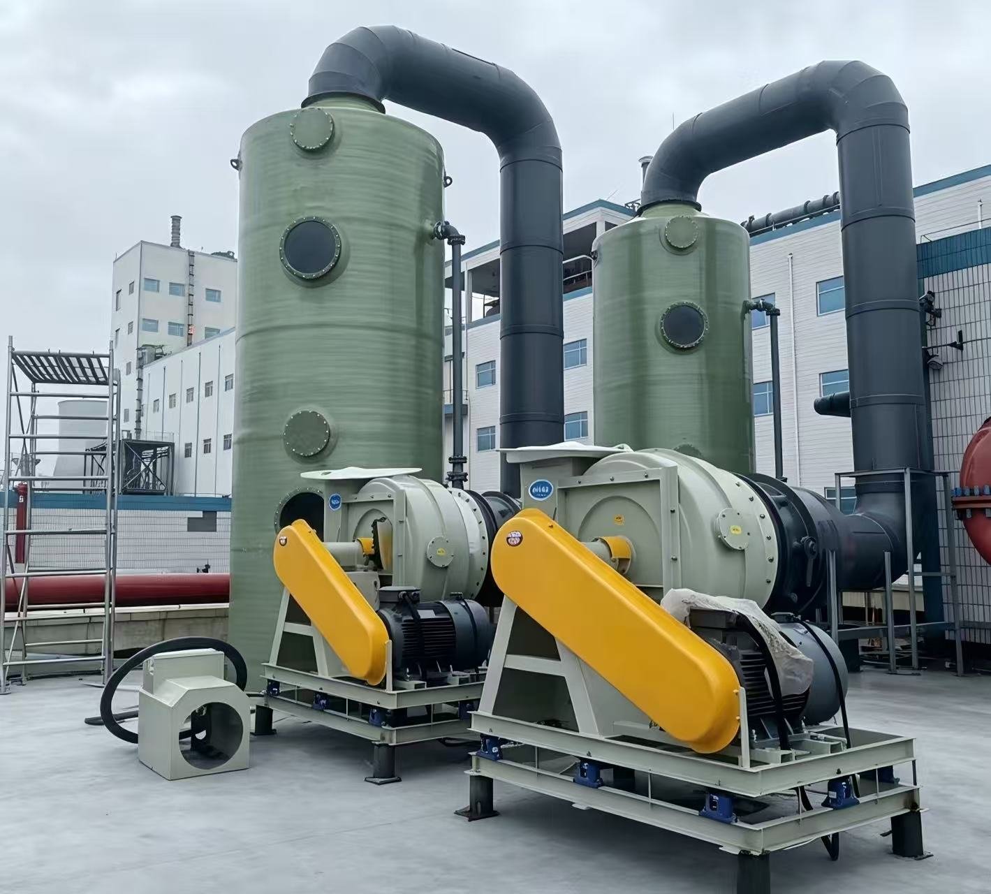 PVC-FRP Composite Emergency Chlorine Absorption Scrubber