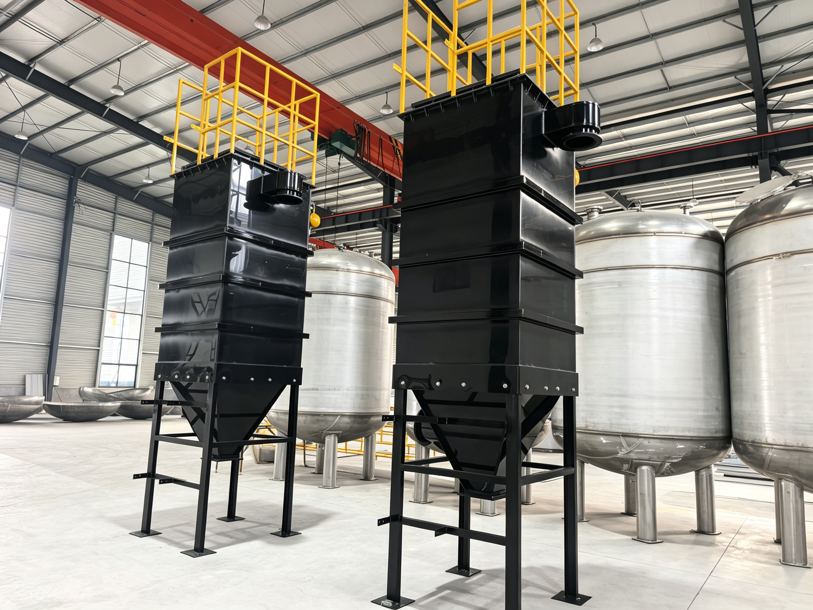 36‑Bag PP Anti‑static Pulse Dust Collector (With PTFE Membrane Filter Bags) - Image 3