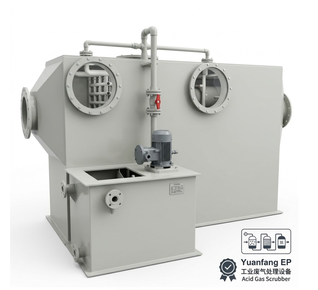 Industrial Acid Gas Scrubber Manufacturer | High-Efficiency Gas Treatment Solutions